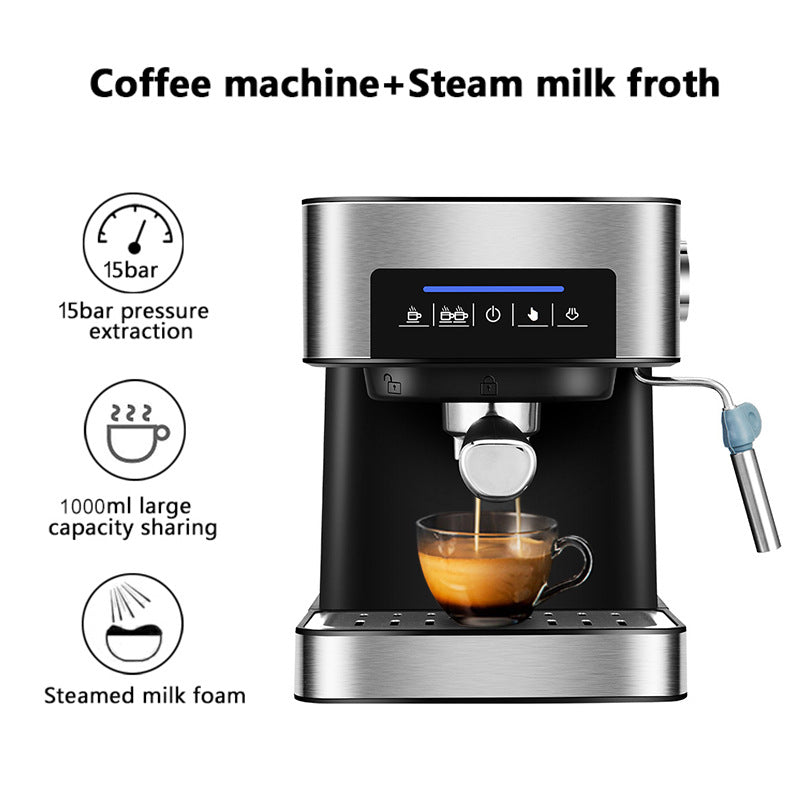 Home Smart Home Espresso Machine Steam Milk Frother All-In-One