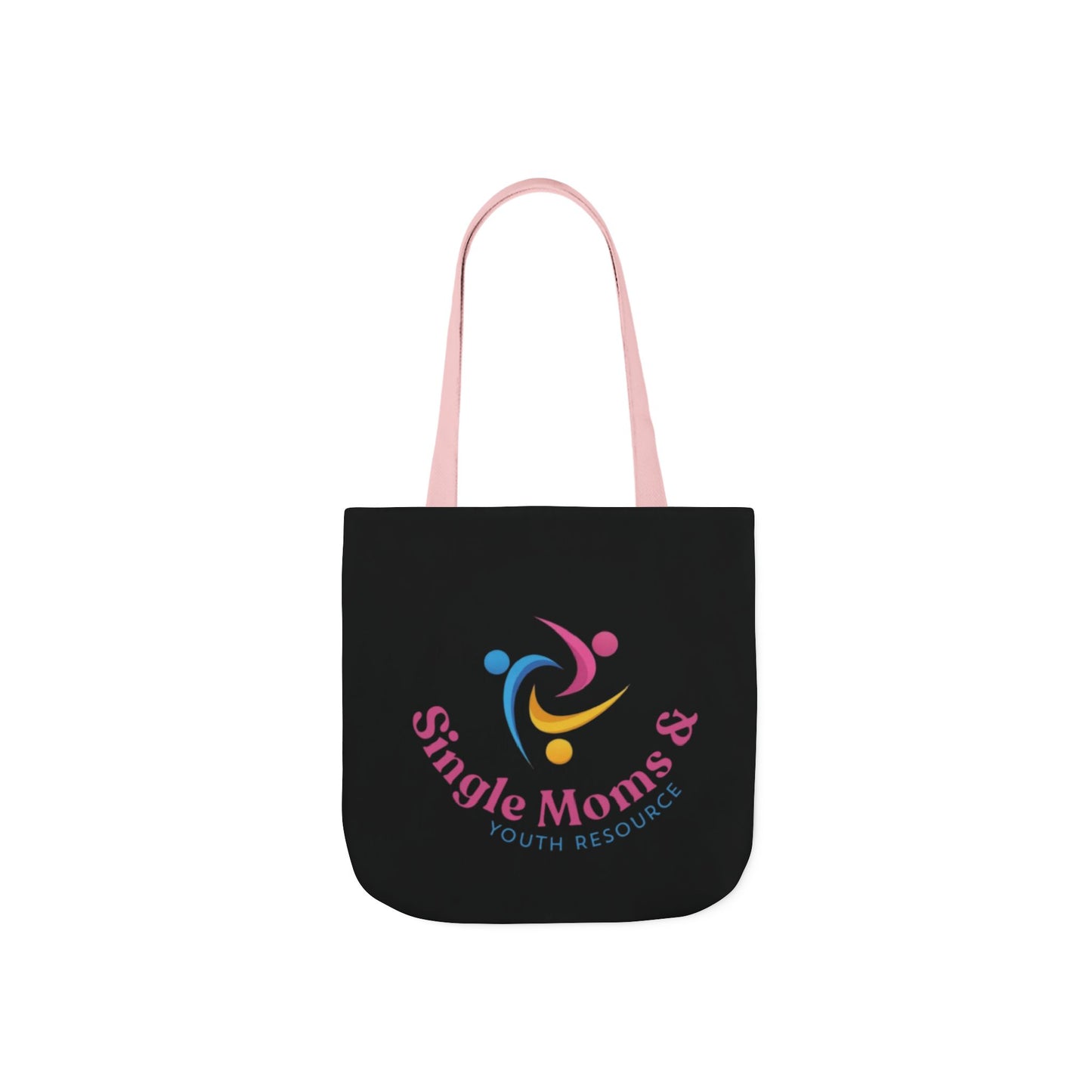 Canvas Tote Bag - "Single Moms & Youth Resources" Logo Eco Shopper