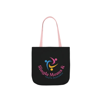 Canvas Tote Bag - "Single Moms & Youth Resources" Logo Eco Shopper