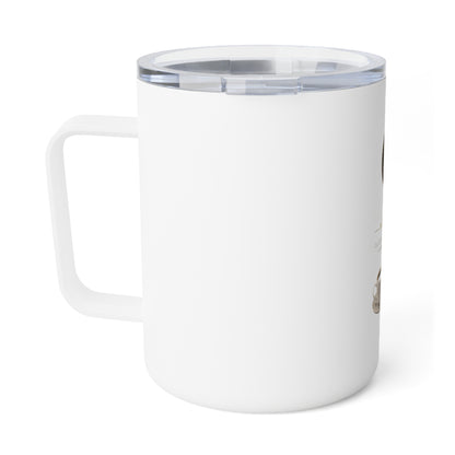10oz Insulated Coffee Mug – Charity Coffee Design (‘With a Cause’)