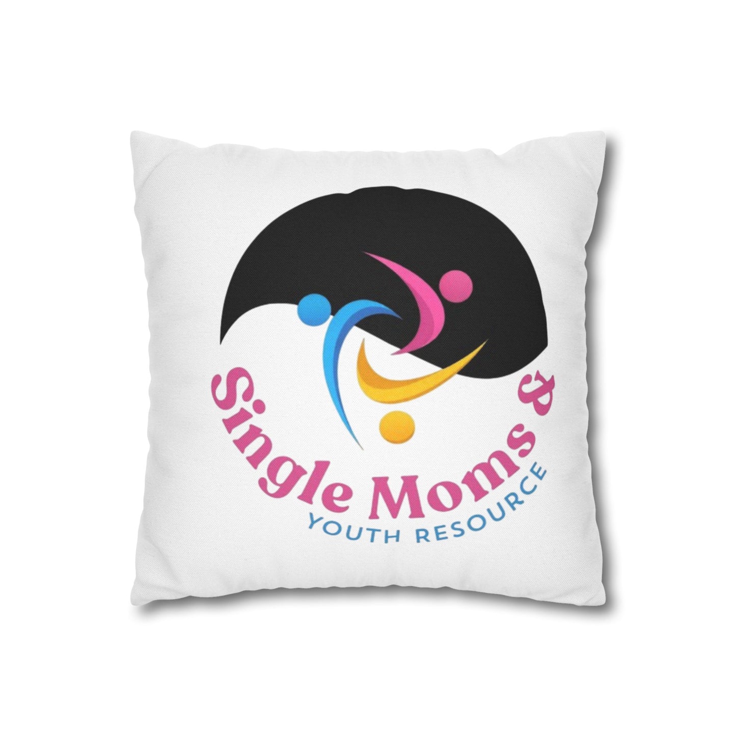 Spun Polyester Square Pillowcase