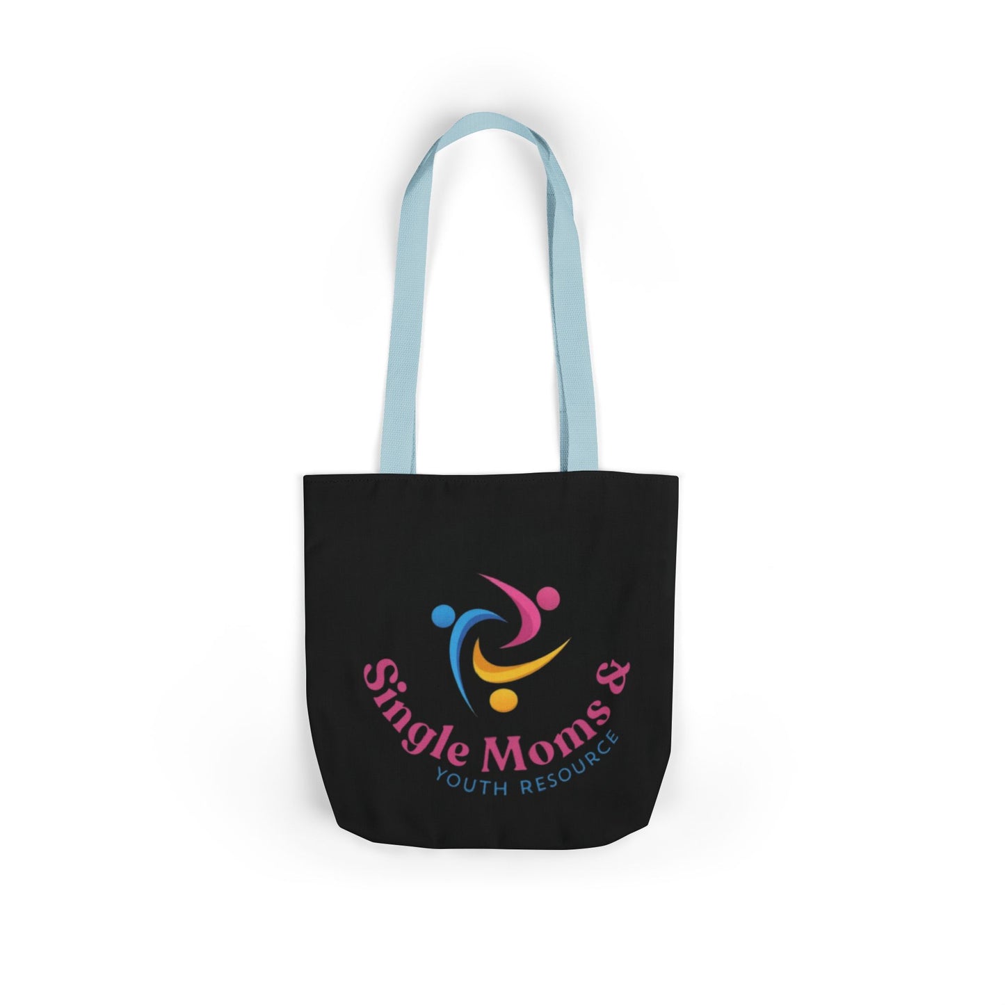 Canvas Tote Bag - "Single Moms & Youth Resources" Logo Eco Shopper