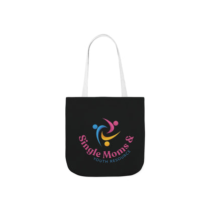 Canvas Tote Bag - "Single Moms & Youth Resources" Logo Eco Shopper