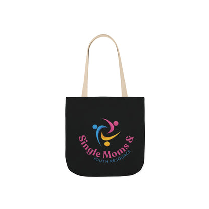 Canvas Tote Bag - "Single Moms & Youth Resources" Logo Eco Shopper