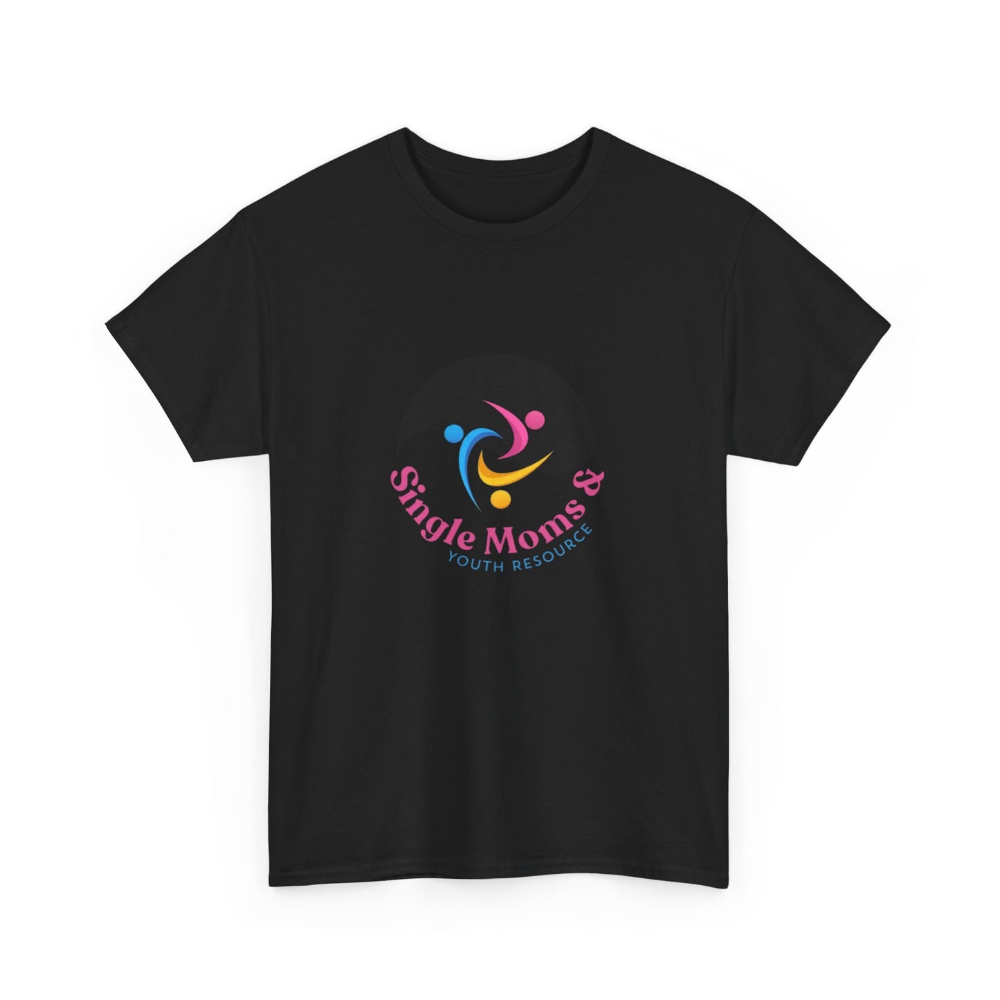 Single Mom Pride T-Shirt — Colorful 'Single Moms' Support Tee