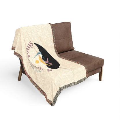 Single Moms & Youth Outreach Woven Blanket — Cozy Charity Throw