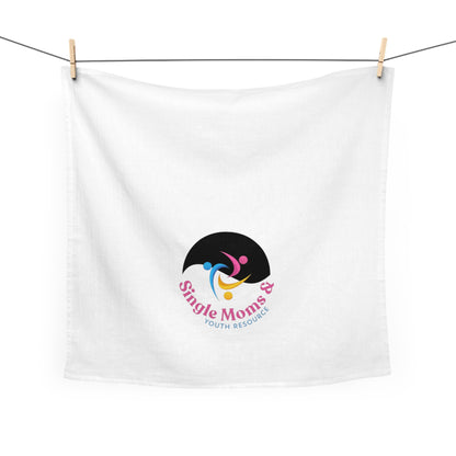 Tea Towel — Single Moms & Youth Resources Logo Kitchen Towel