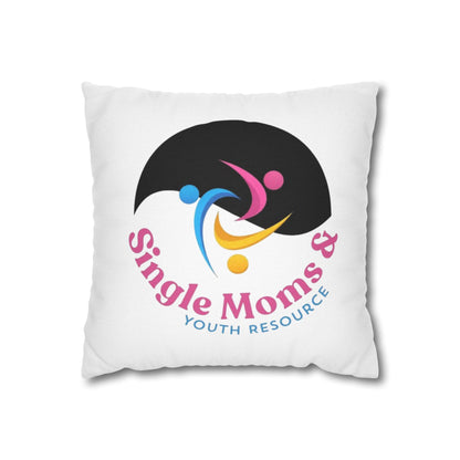 Spun Polyester Square Pillowcase