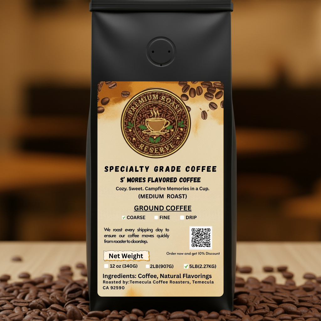 S’mores Flavored Coffee - Medium Roast