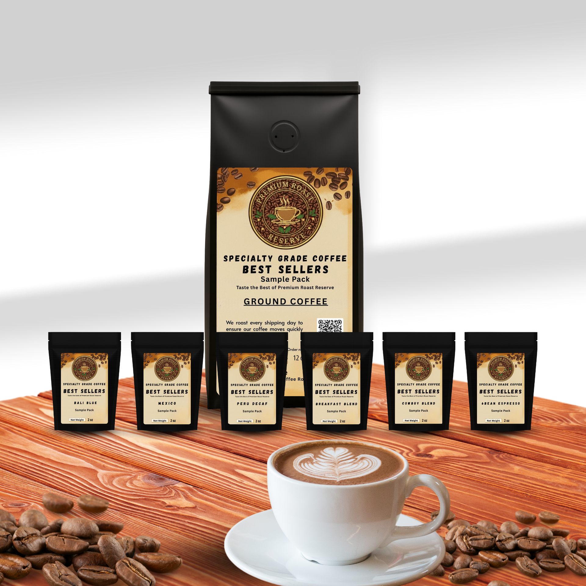 Best Sellers  Blend Coffee Sample Pack