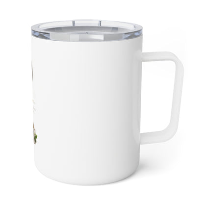 10oz Insulated Coffee Mug – Charity Coffee Design (‘With a Cause’)