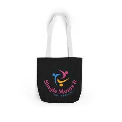 Canvas Tote Bag - "Single Moms & Youth Resources" Logo Eco Shopper