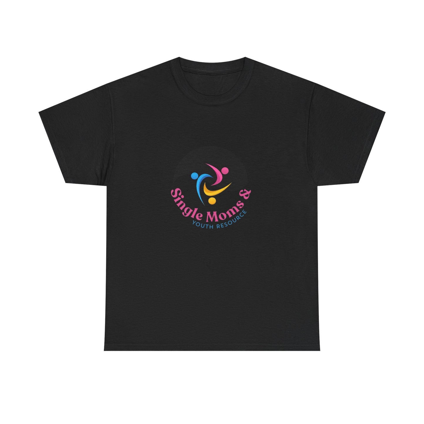 Single Mom Pride T-Shirt — Colorful 'Single Moms' Support Tee