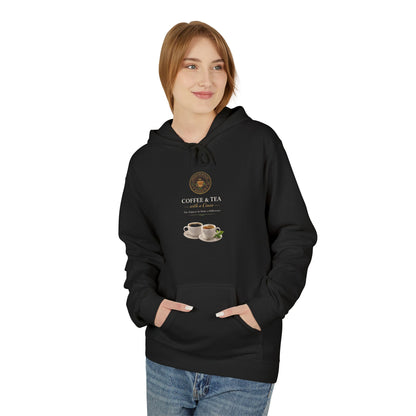 Coffee Tea Lovers Hoodie — 'Coffee & Tea' Mug Cozy Casual Pullover