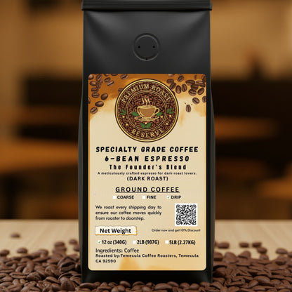The Founder’s 6-Bean Espresso Blend Coffee