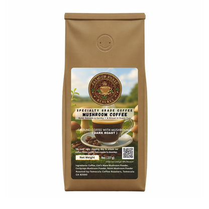 Mushroom Coffee (Dark Roast)