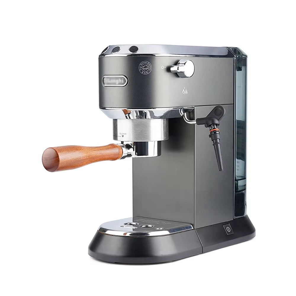 Universal 58MM Coffee Machine Handle Stainless Steel Coffee Machine Handle Bottomless Filter Portafilter Espresso Coffee Tool