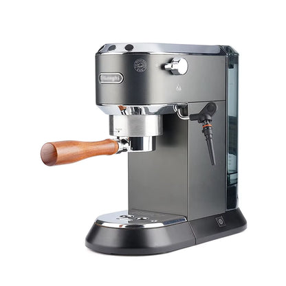 Universal 58MM Coffee Machine Handle Stainless Steel Coffee Machine Handle Bottomless Filter Portafilter Espresso Coffee Tool