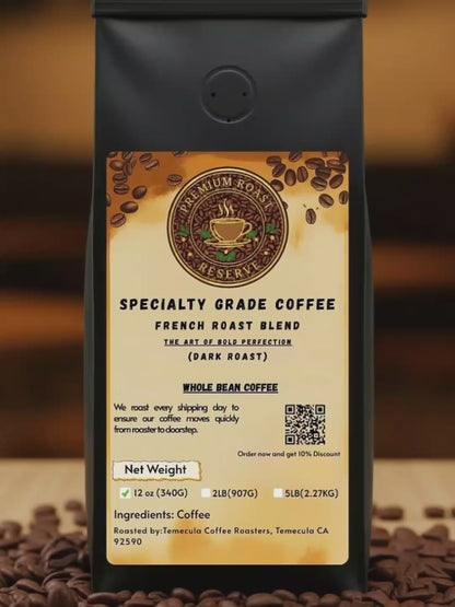 French Roast Blend –  Our Signature Dark Roast
